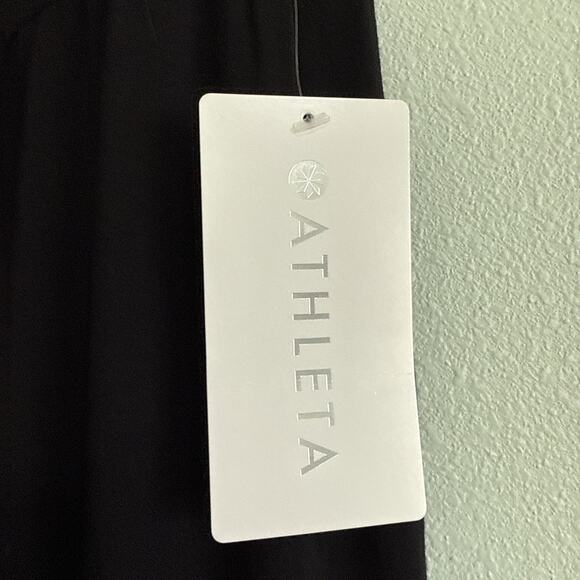 Athleta Release Pant Relaxed Fit Pockets Modal Stretch Black Womens L NWT - Picture 5 of 7